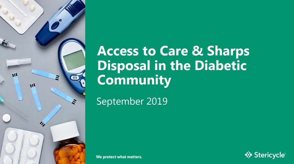 Access to Care & Sharps Disposal in the Diabetic Community