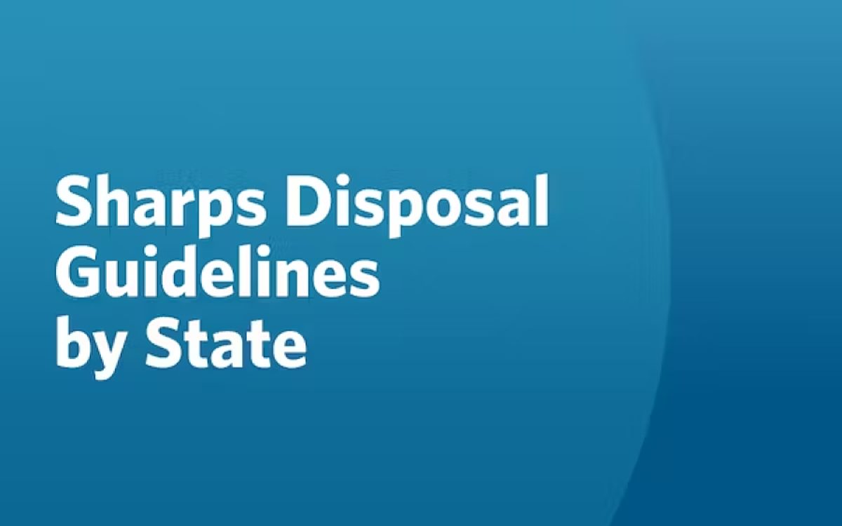 Sharps disposal guidelines by state