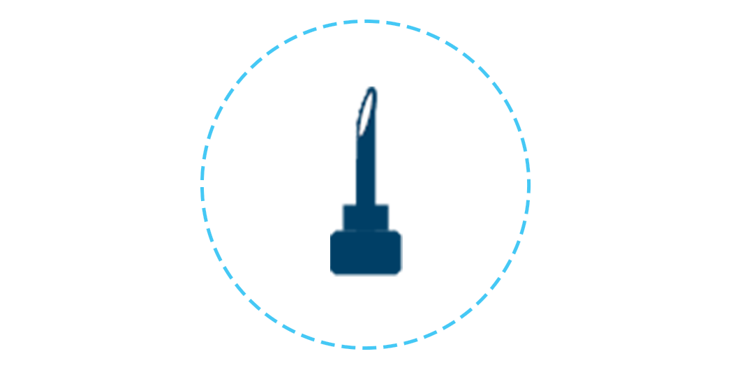 UltiCare U 100 Insulin Syringe Tip Icon