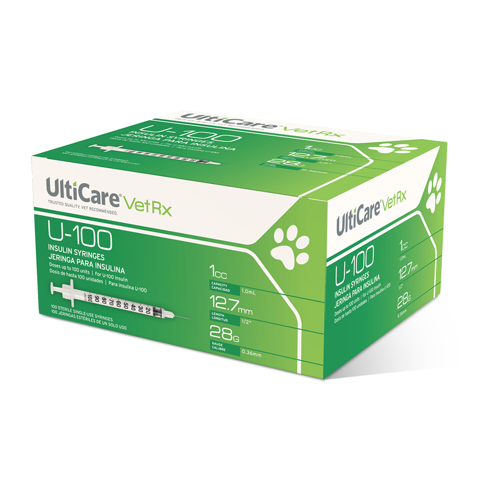 08210 Vet Rx U100 1cc 3 QTR