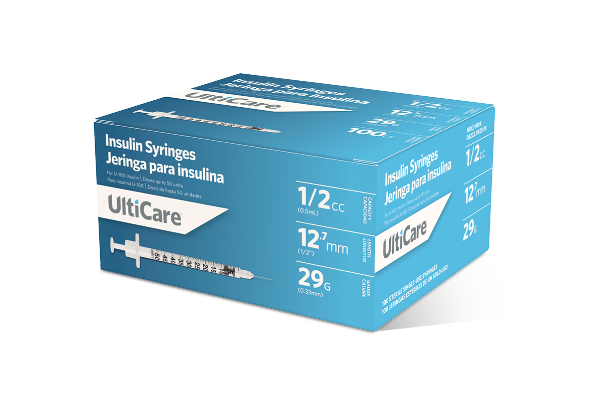 09259 UC 100 CT SYR 5 CC 29 G 12 7mm 3 QTR