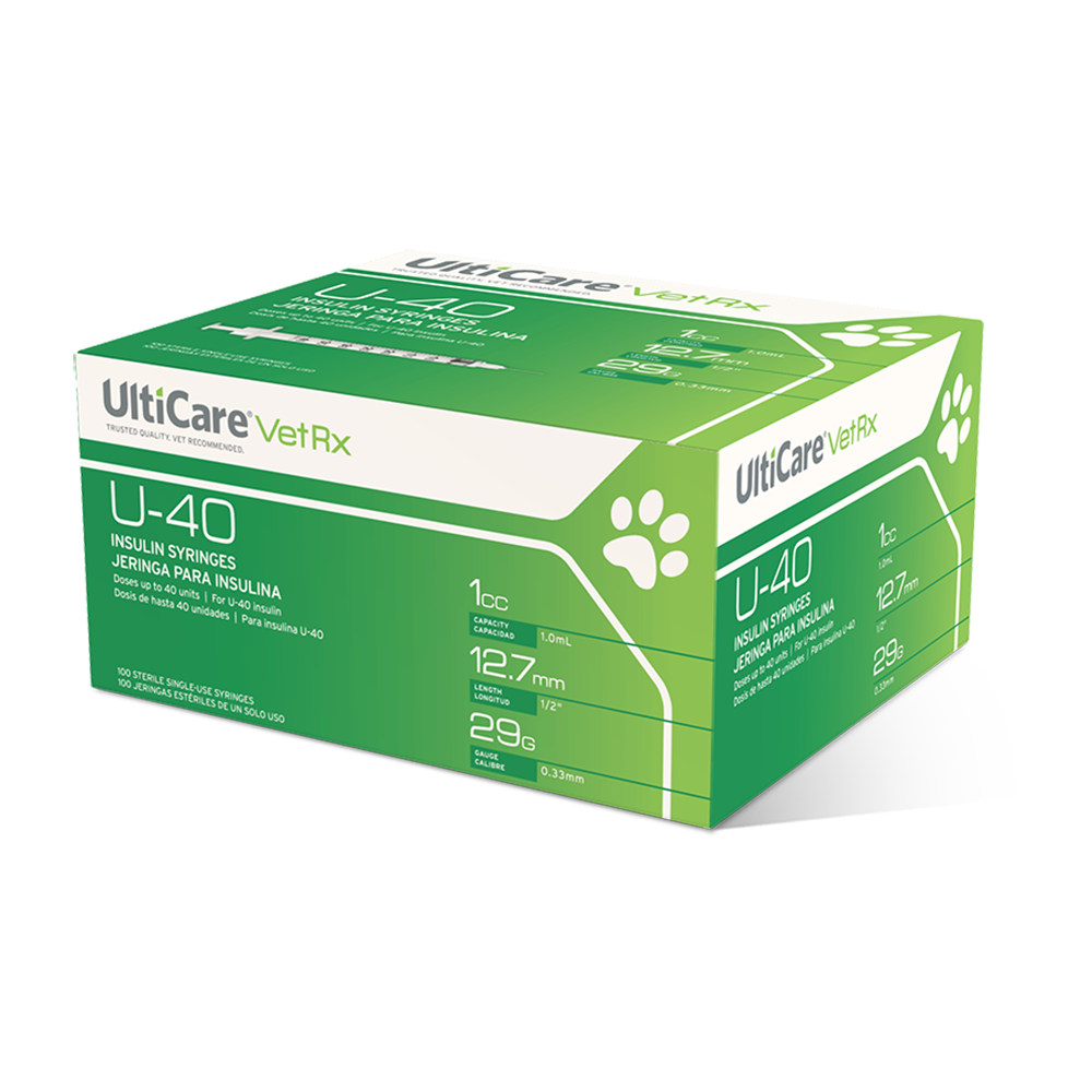09261 Vet Rx U40 1cc 3 QTR