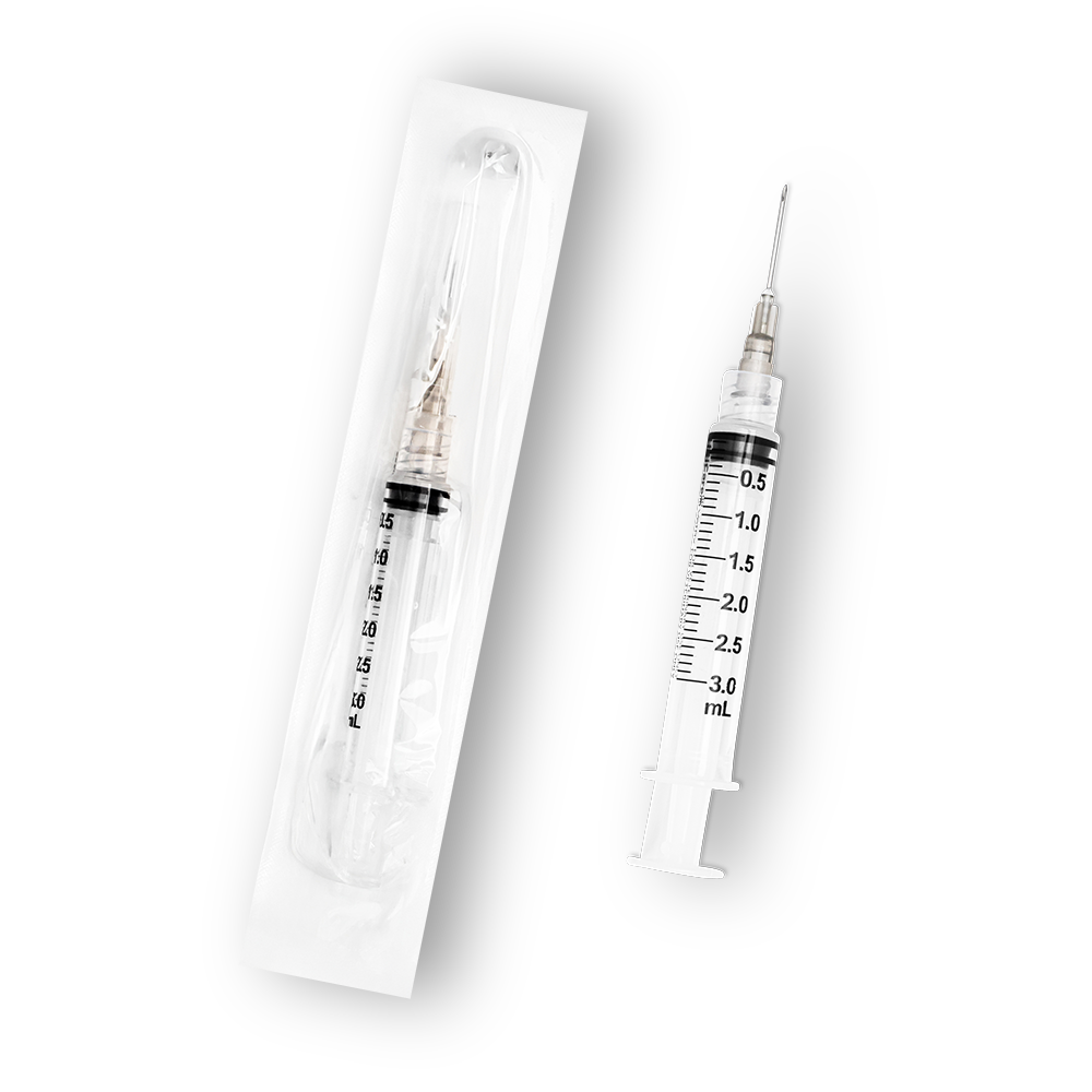 36005 SP Vet Rx 3m L 22 G 34 LL Syringe