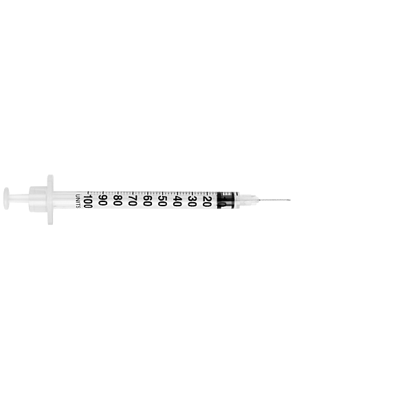 0000 18 U100 1cc 28 G 12mm NO CAP
