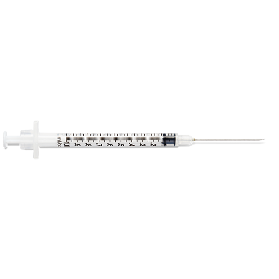 McKesson Insulin Syringes with Needle (Pack of 100) at