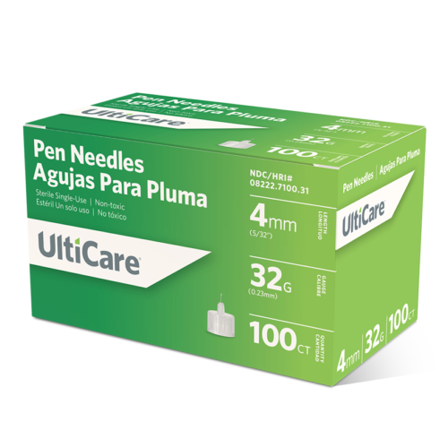 UltiCare Pen Needles 4mm x 32G Micro