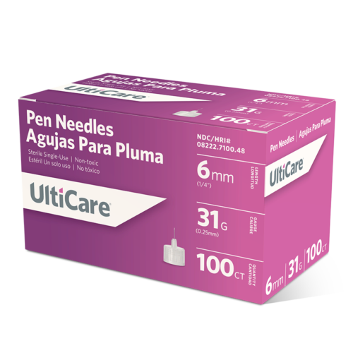 UltiCare Pen Needles 6mm x 31G Mini