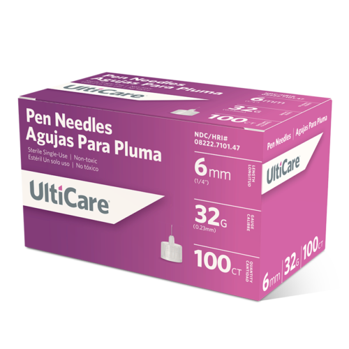 UltiCare Pen Needles 6mm x 32G Mini