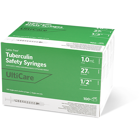 Monoject™ Tuberculin Safety Syringes - 1mL - 88815112 – Medsitis