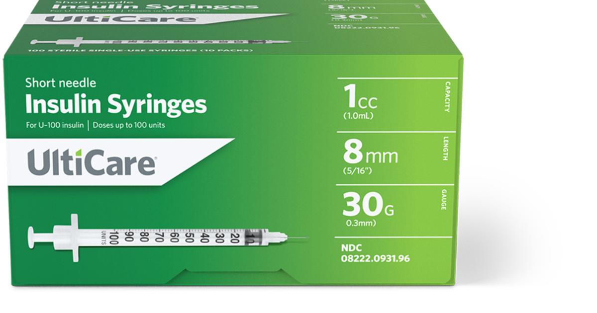 Ulticare U 100 Insulin Syringes Ultimed Inc Ulticare U 100 Insulin Syringes Ultimed Inc