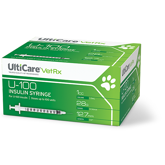 0005 08210 Vet Rx U100 1cc 3qtr