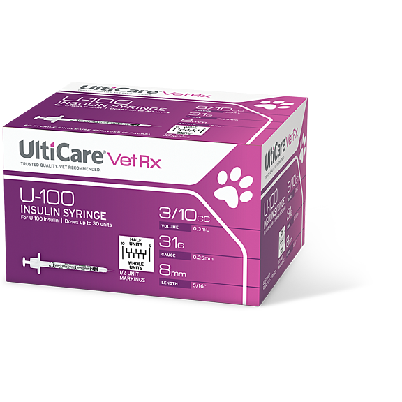 0000 09436 Vet Rx U100 3cc HU 3qtr
