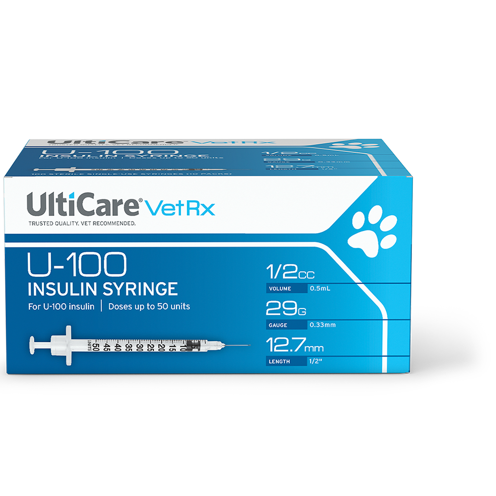 0001 09250 Vet Rx U100 5cc front