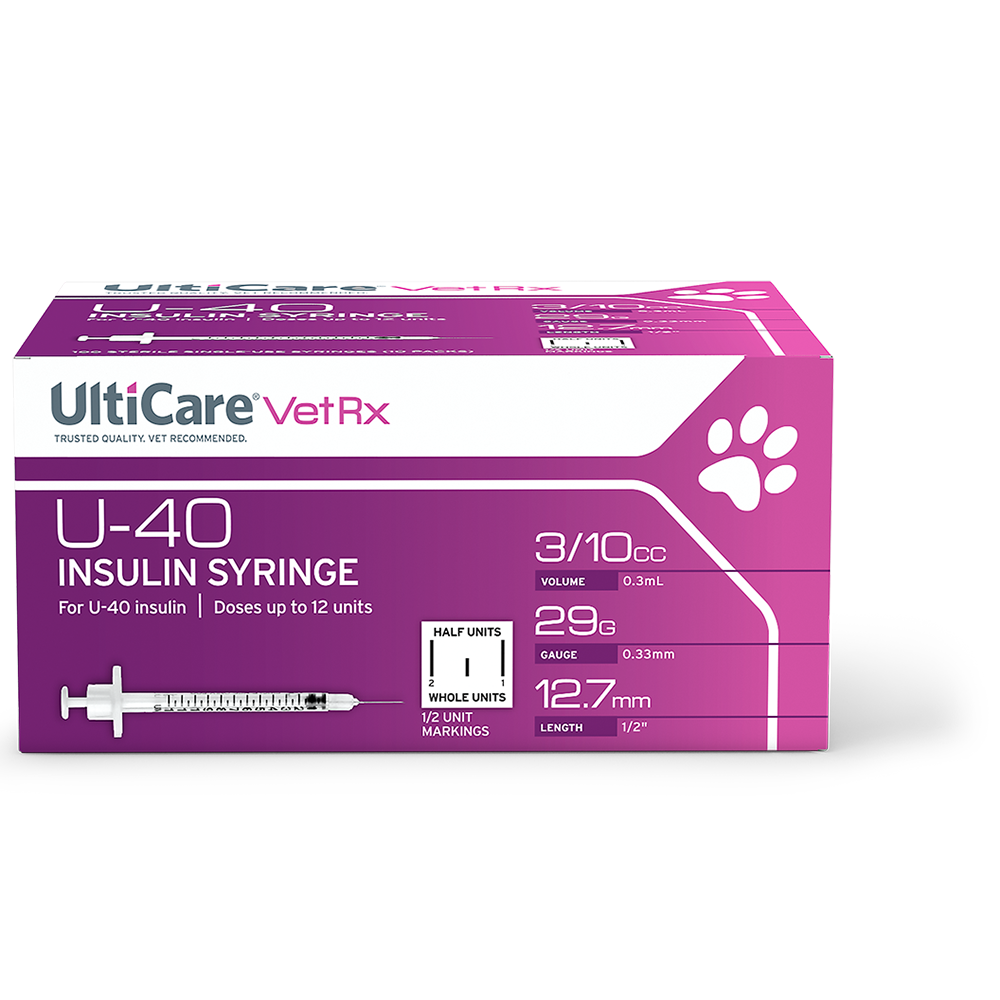0001 82001 Vet Rx U40 3cc HU Front