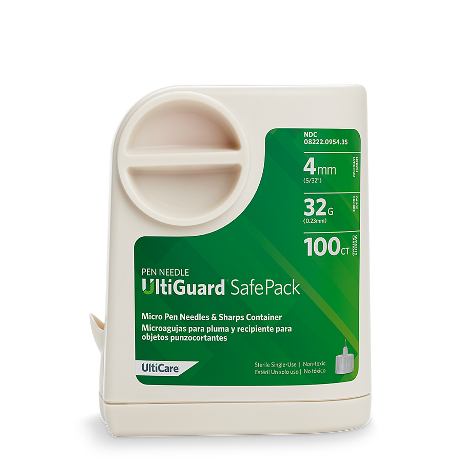 ULTICARE VETRX UltiGuard SafePack Pen Needles and Sharps Container