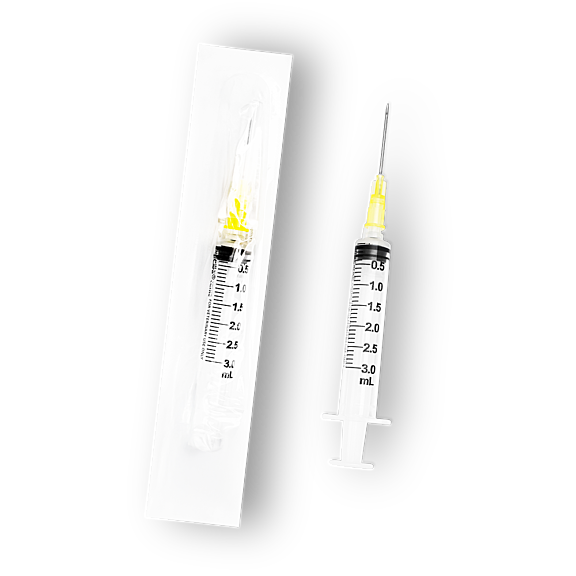 36003 SP Vet Rx 3m L 20 G 1 LS Syringe
