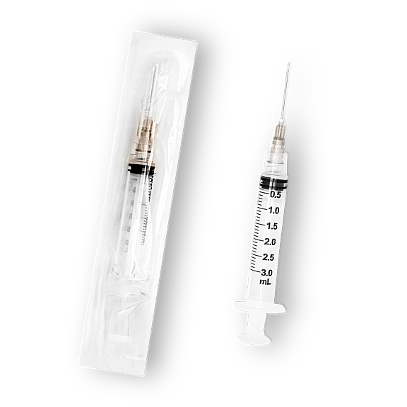 36004 SP Vet Rx 3m L 22 G 1 LL Syringe