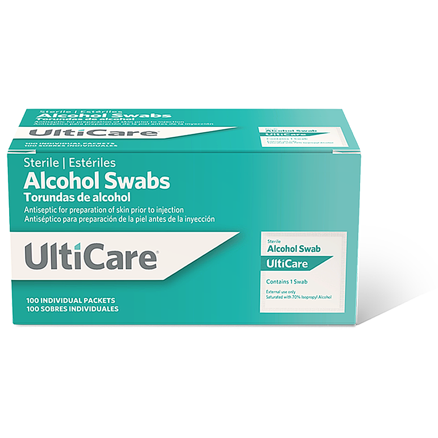 44000 UC Alcohol Swabs 100ct Front