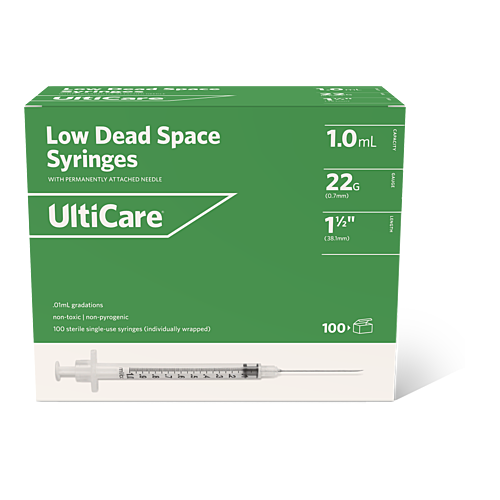 UltiCare Low Dead Space Syringes