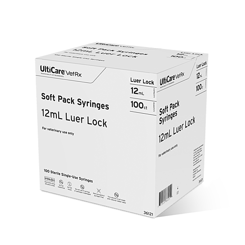 UltiCare VetRx Soft Pack 12mL Luer Lock