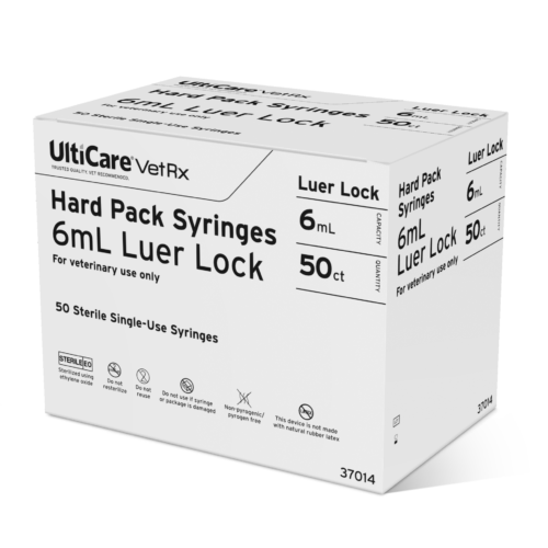 UltiCare VetRx Hard Pack 6mL Luer Lock