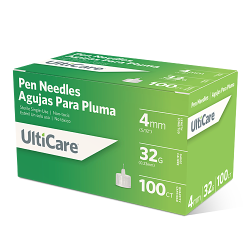 UltiCare Pen Needles 4mm x 32G Micro