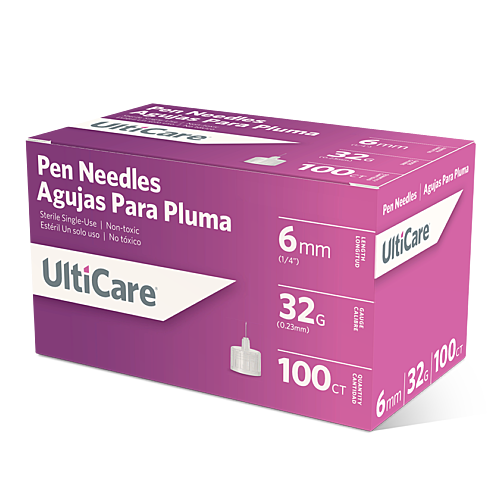 UltiCare Pen Needles 6mm x 32G Mini