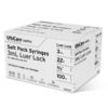 UltiCare VetRx Soft Pack Syringe with Needle 3mL x 22G x 19.5mm (3/4") Luer Lock