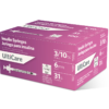 UltiCare U-100 Insulin Syringes 3/10 mL/cc 6mm (1/4") x 31G Half Unit Marking