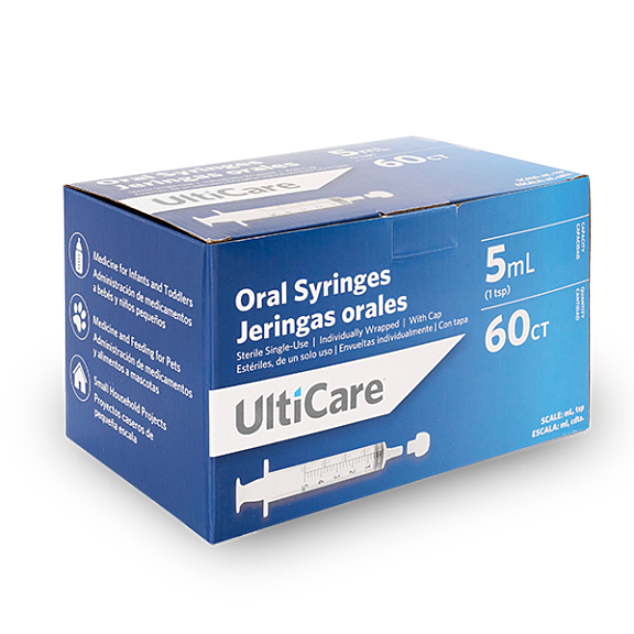 Ulti Care Oral Syringes 5m L