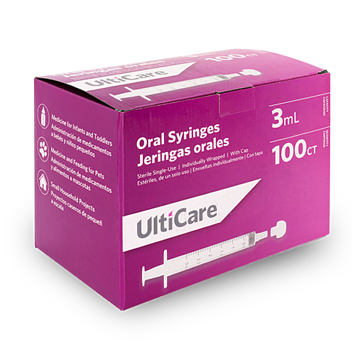 UltiCare Oral Syringes 3mL